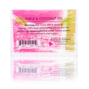 Plumeria Bar Soap with Kukui and Coconut Oil, 6 oz