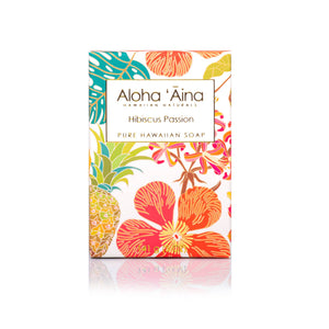 Aloha 'Aina Hibiscus Passion Bar Soap, 5 oz
