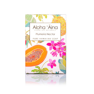 Aloha 'Aina Plumeria Nectar Bar Soap, 5 oz