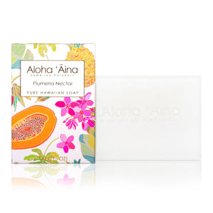 Aloha 'Aina Plumeria Nectar Bar Soap, 5 oz