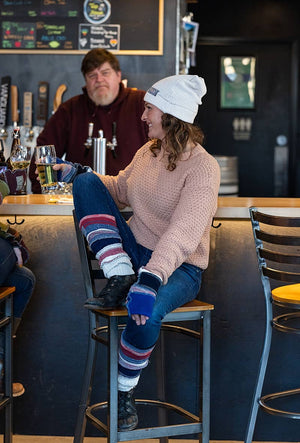 Upcycled Sweater Leg Warmers