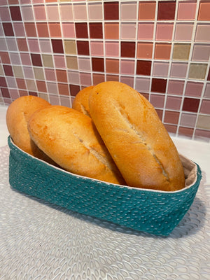 Vintage Kantha Bread Basket - Small