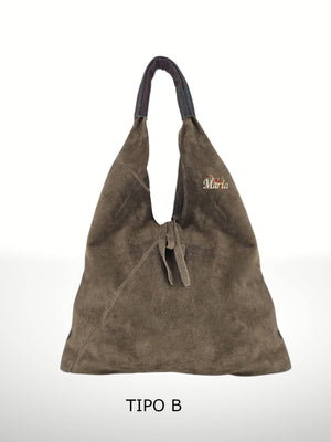 Dema Suede Leather Bag
