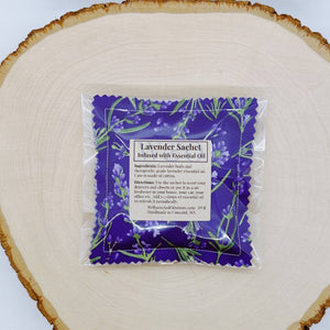 Lavender Aromatherapy Sachet - Purple