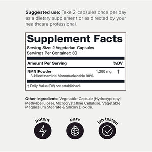 NMN 1200 - Nicotinamide Mononucleotide
