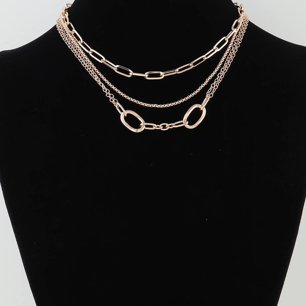 Multi Link Chain Necklace