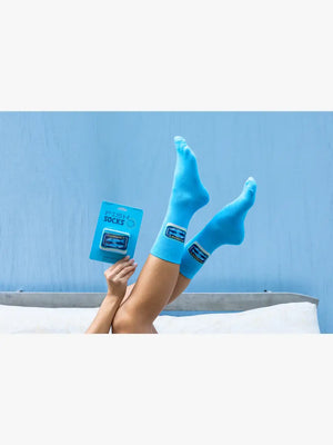Canned Sardines 3D Crew Socks – Blue