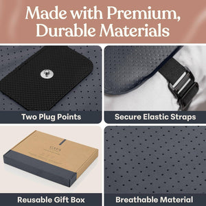 King Gray Grounding Mat for Bed