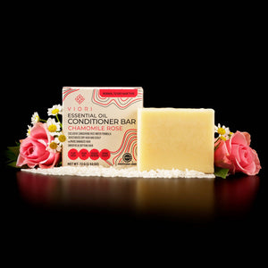Rice Water Conditioner Bar, Chamomile Rose