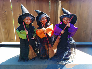 Kitchen Witch Quincie – Orange