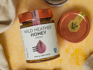 Wild Heather Honey - Raw & Unfiltered Greek Honey 315g