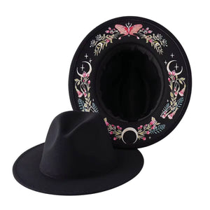 Celestial Butterfly Western Hat Fedora