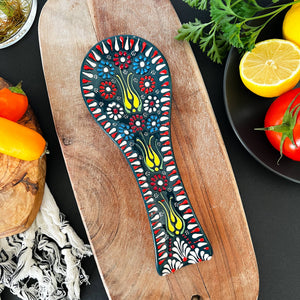 Ceramic Spoon Rest, Handmade Kitchen Decor, Spoon Holder