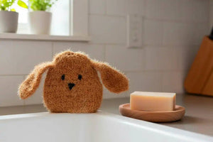 Rufus Scrubby– Cute Dog Dish Scrubber