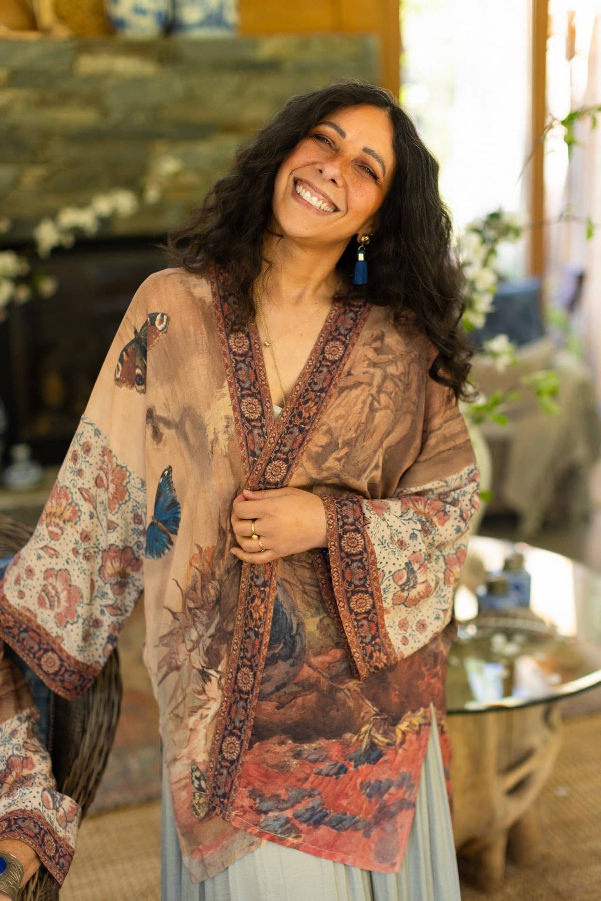 The Storyteller Matinée Duster Kimono