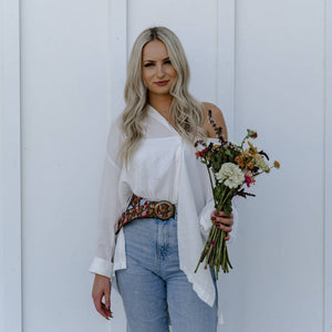 Super Bloom Belt - Red