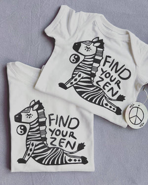 Zen Zebra Kids Tee