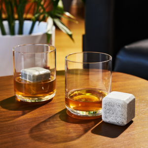 Large Soapstone Whiskey Cubes, Set of 2