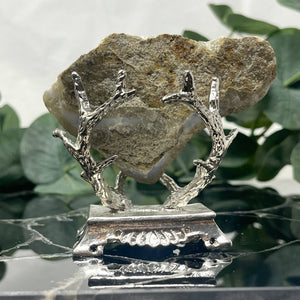 Silver Antler Display Stand