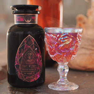 Garnet Violet Wine Gemstone Wellness Tea