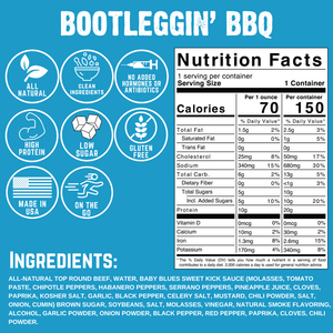 Righteous Felon Bootleggin' BBQ Beef Jerky 2oz
