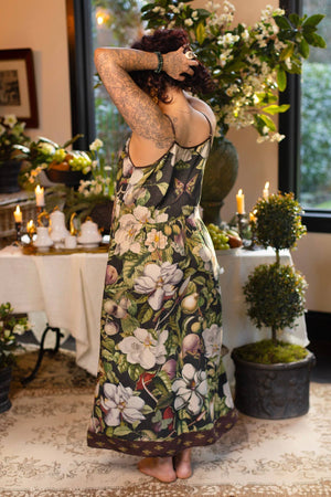 Fleur De Lune Bohème Maxi Slip Dress - Florals and Bees