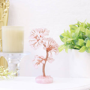 Rose Quartz Tree of Life