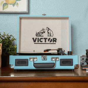 Victor Metro Suitcase Bluetooth Turntable