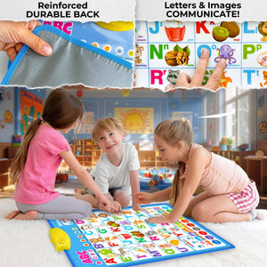 Alphabet & Numbers Preschool Learning Poster