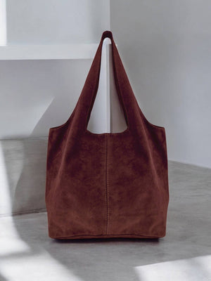 Giannina Suede Leather Shoulder Bag