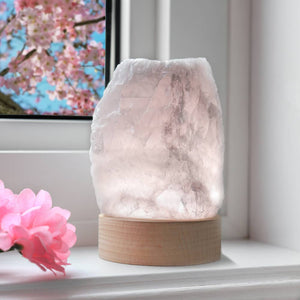 Rose Quartz LED Lamp