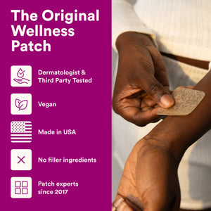 Energy & Focus Patch with Caffeine, Green Tea & Vitamin B12