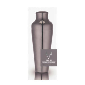 Black Gunmetal Parisian Cocktail Shaker