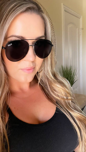 Ace Aviator Sunglasses - Hot Pink