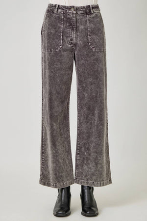 Washed Corduroy Trousers