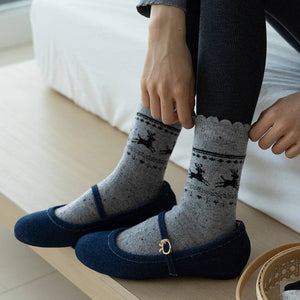 Bow Patterned Socks
