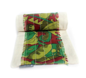 Upcycled Sari Wheat Bag