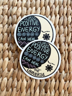 The Universe Decorative Stickers, Positive Energy Sticker