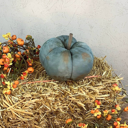 Medium Slate Blue/Orange Tie-dye Pumpkin