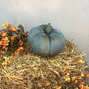 Medium Slate Blue/Orange Tie-dye Pumpkin