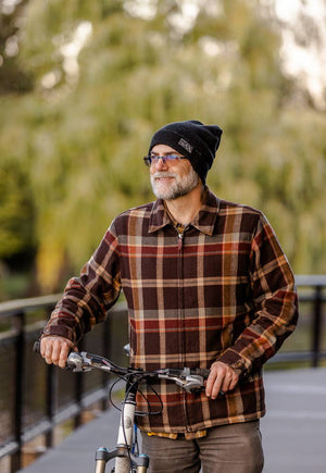 Upcycled Sweater Slouch Beanie