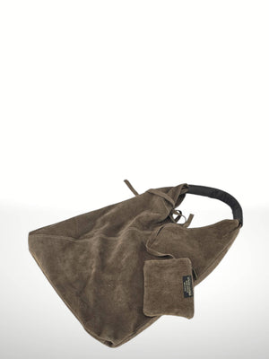Dema Suede Leather Bag