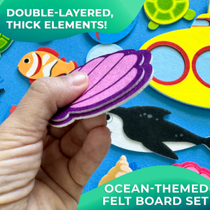Felt Board Ocean for Kids