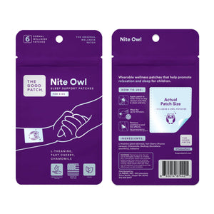 Kids Sleep Patch Ages 3+ with L-Theanine & Chamomile