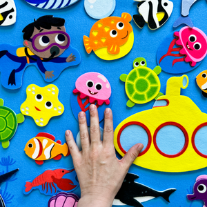 Felt Board Ocean for Kids