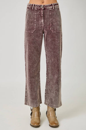 Washed Corduroy Trousers