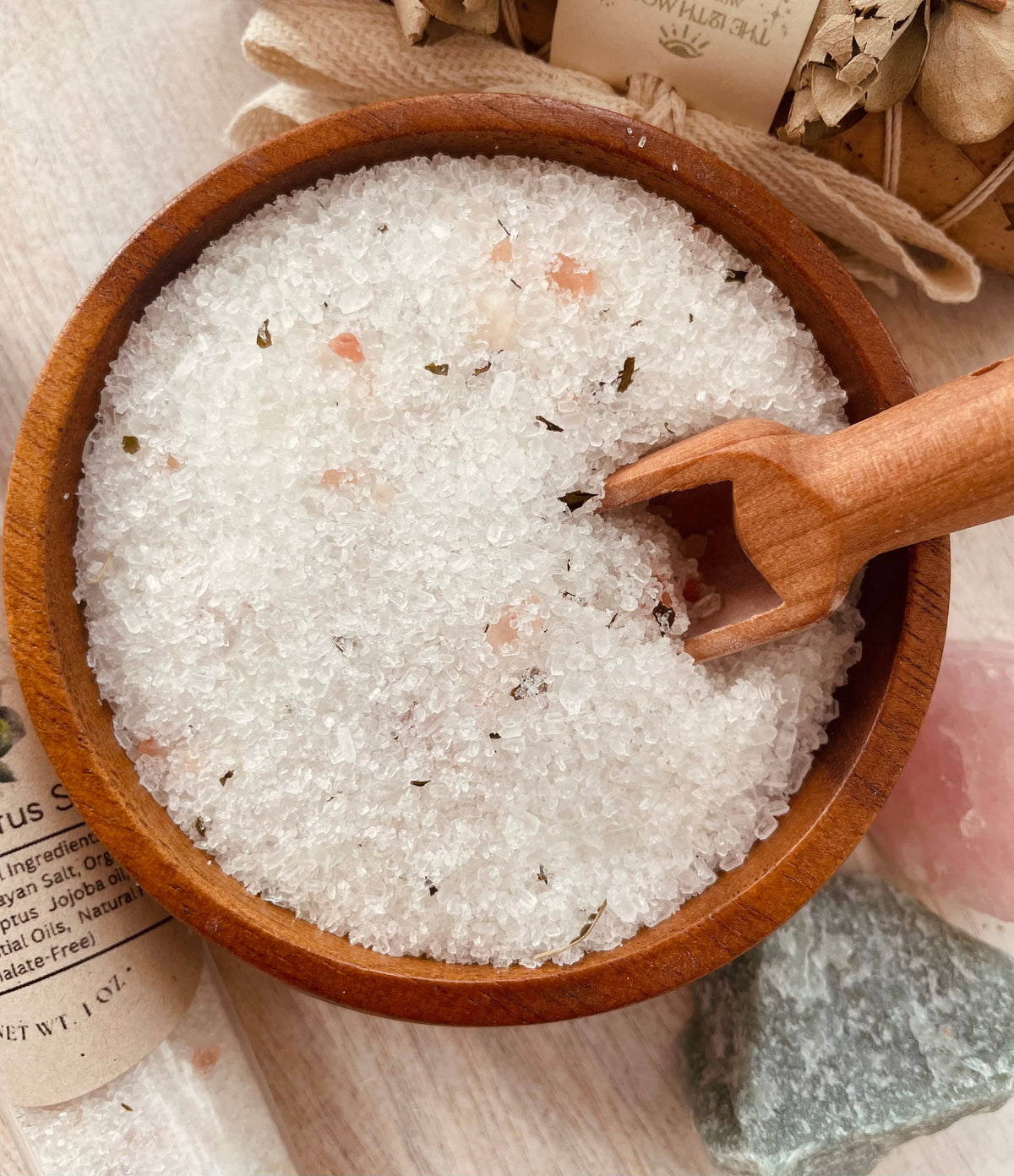 Eucalyptus Spa Herbal Bath Salt Tube