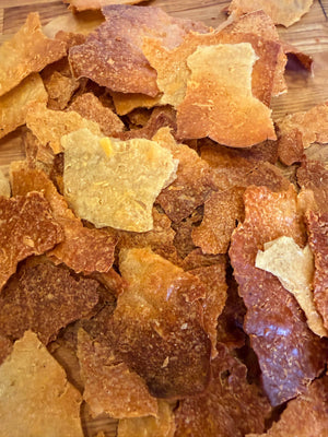 Organic Cheddar Sourdough Crackers Scratch - made in house 