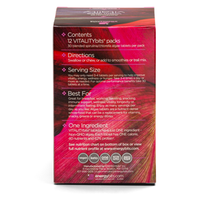 VITALITYbits® Small Box - Spirulina and Chlorella Tablets