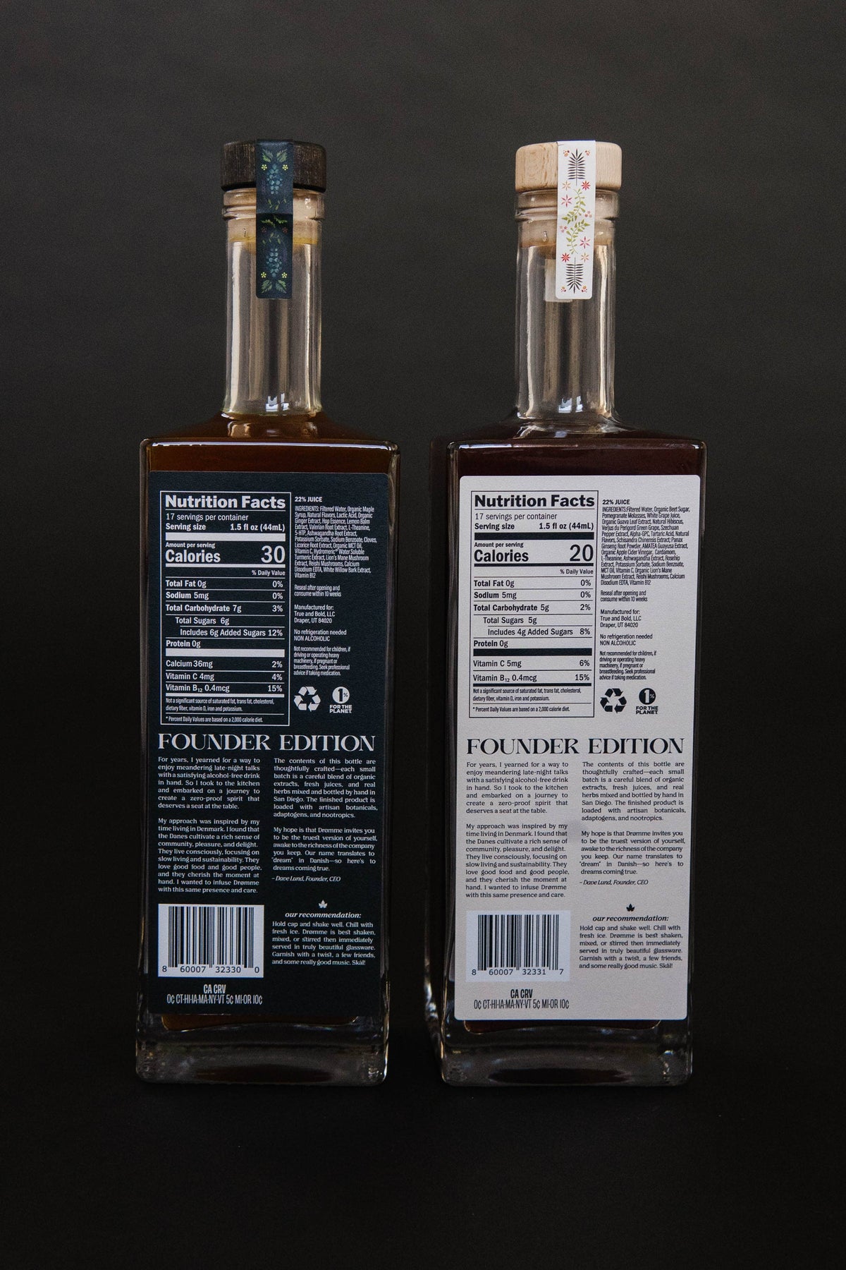 Calm Zero Proof Elixir, Founder Edition